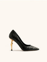 Hazel Woven Heels - Black
