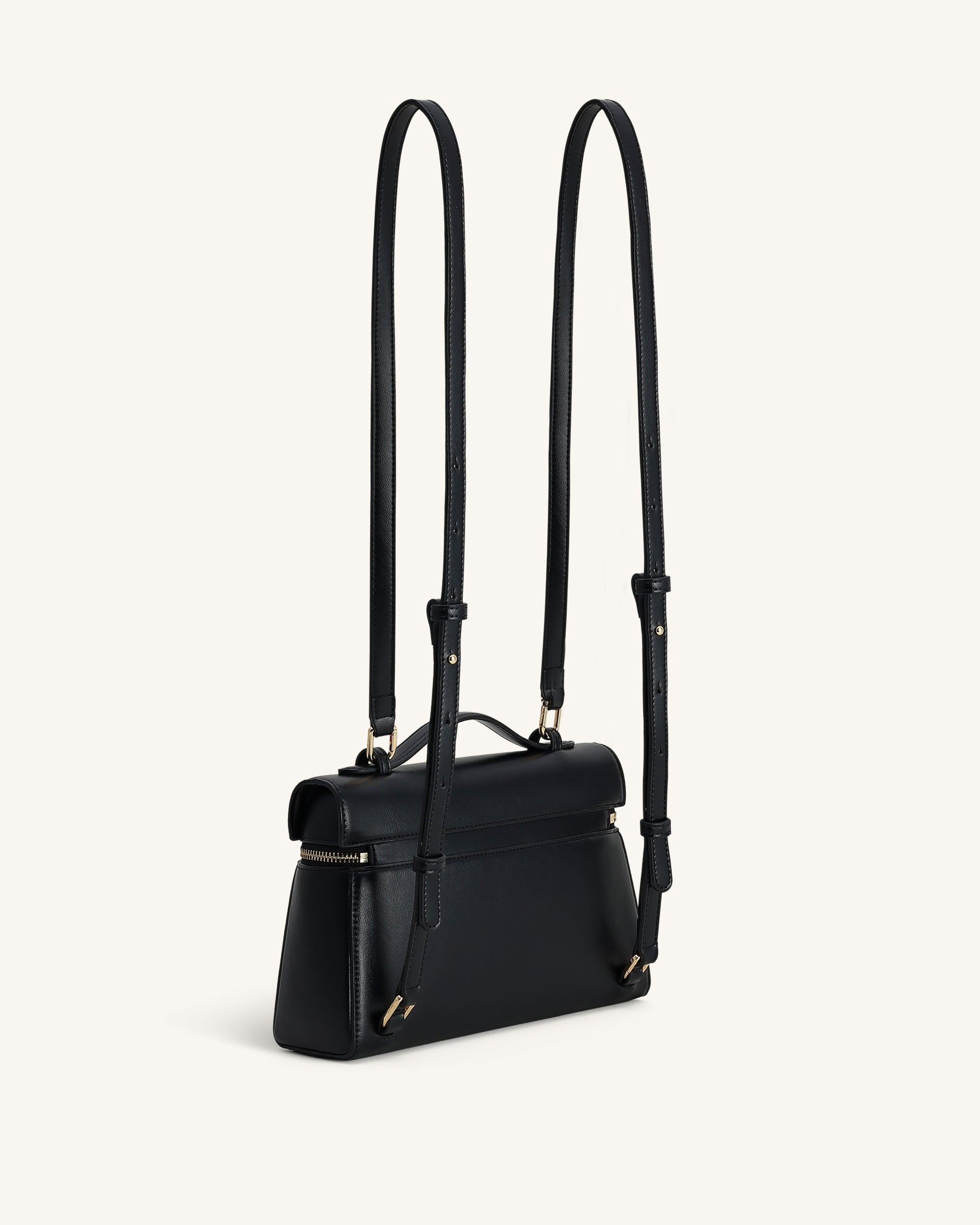 Thea Large Top Handle Bag - Black