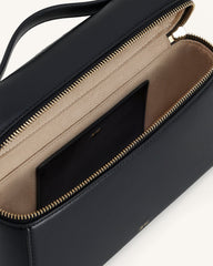 Thea Large Top Handle Bag - Black