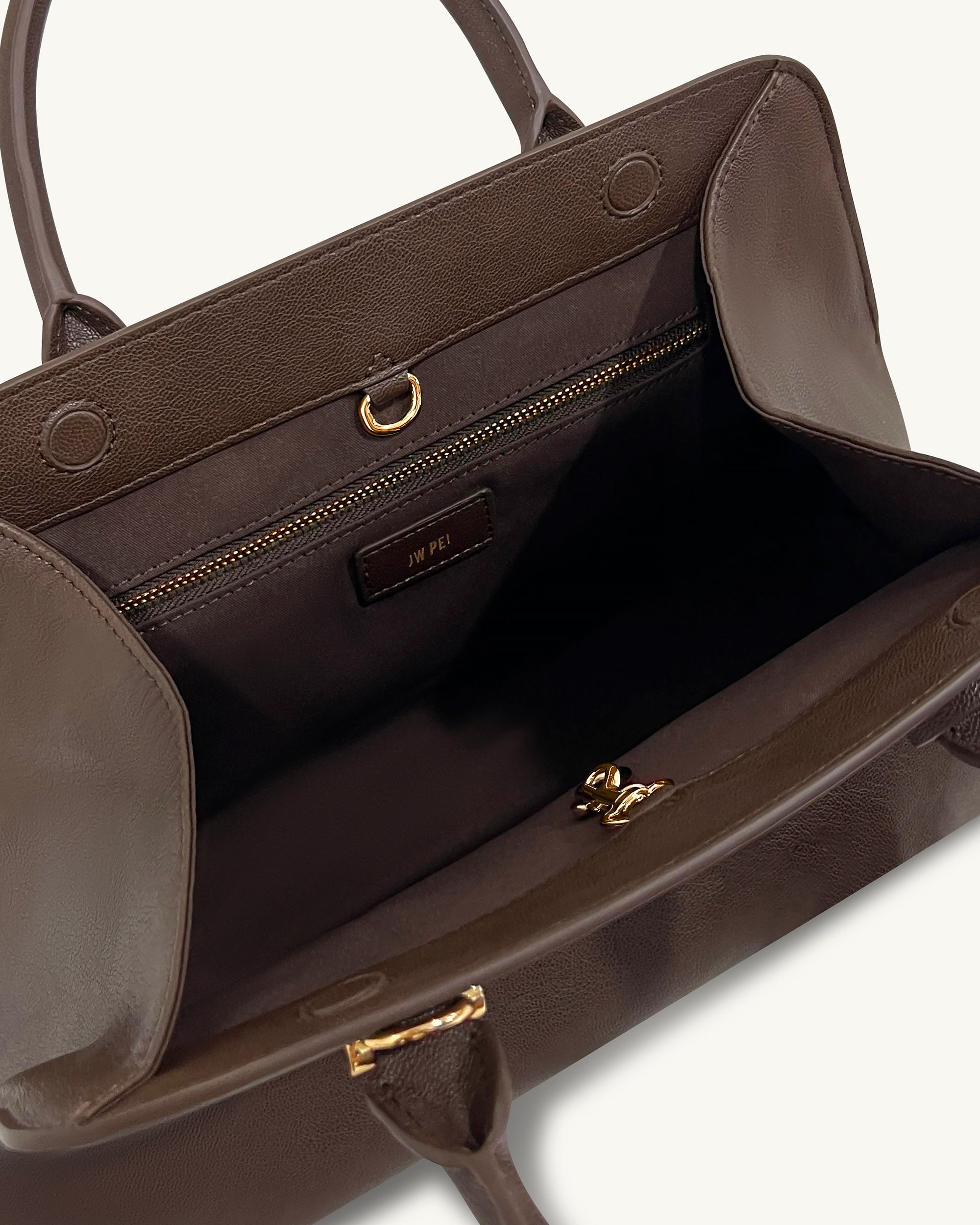 Lara Tote Bag - Dark Brown