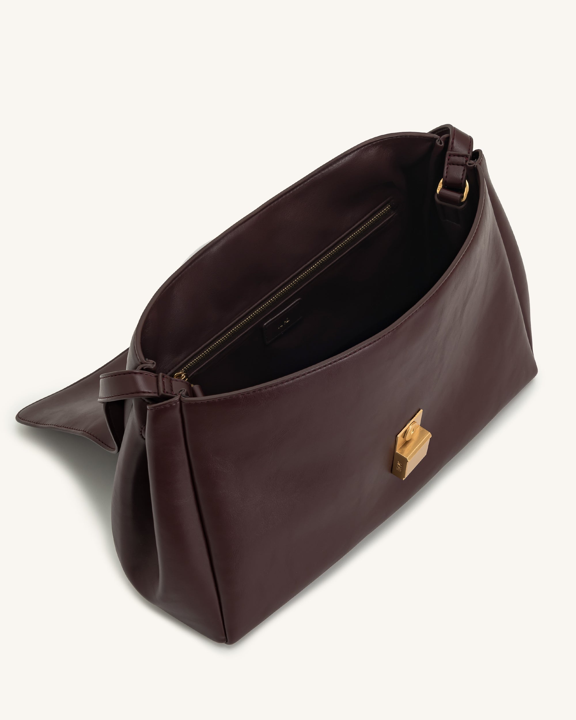 Hilary Shoulder Bag - Deep Burgundy