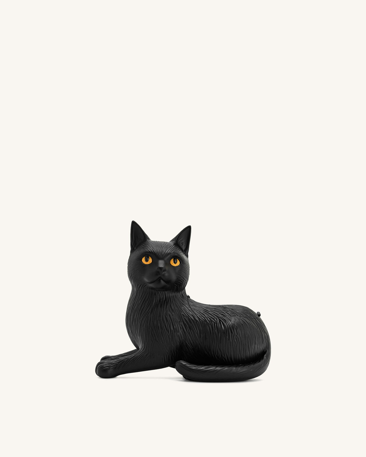 Hedy Black Cat Clutch - Black