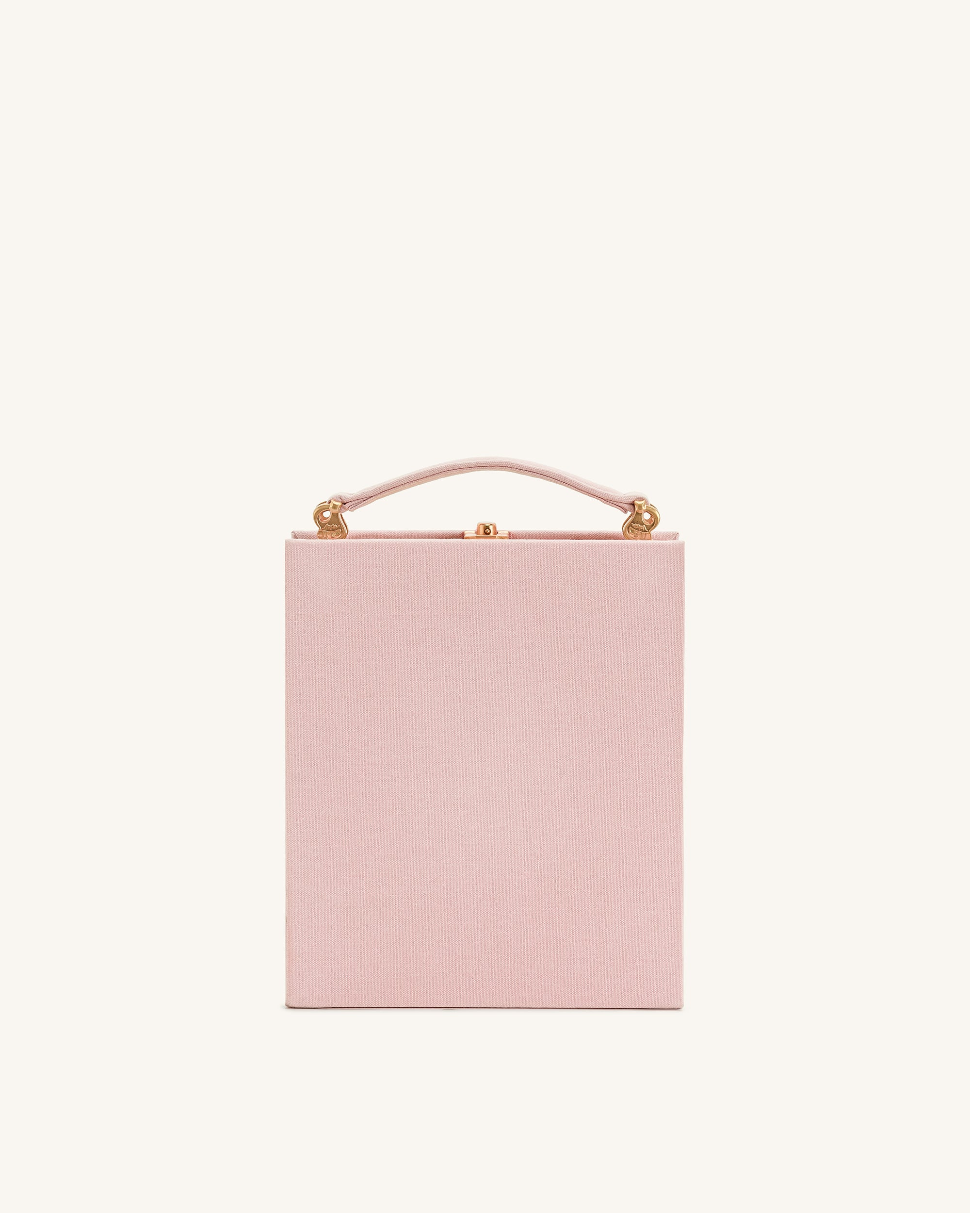 Taya Orchid Motif Book Shape Clutch Bag - Pink