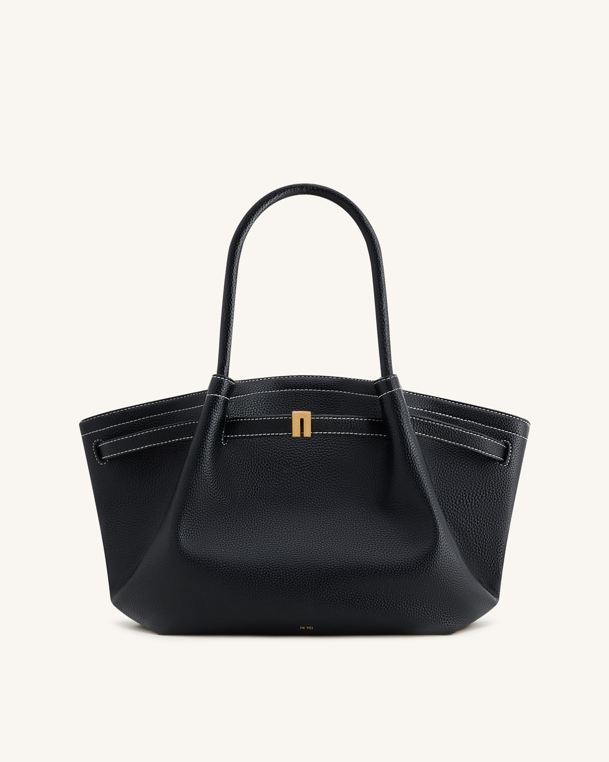 Hana Medium Tote Bag - Black