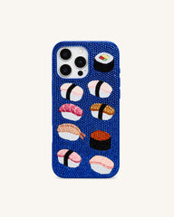 Sushi Phone Case - Multicolor Blue